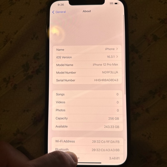 iPhone 12 Pro Max Unlocked - Picture 11 of 13